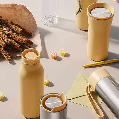 Eva Solo To Go Kop golden sand 0,35 liter