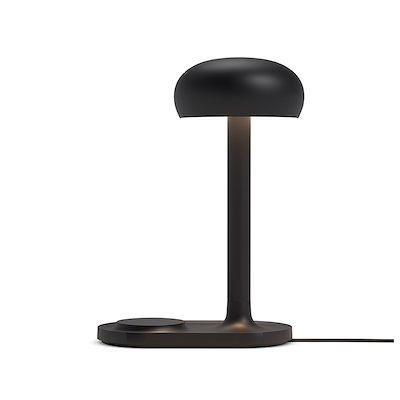 Eva Solo Emendo lampe med Qi trådløs oplader sort