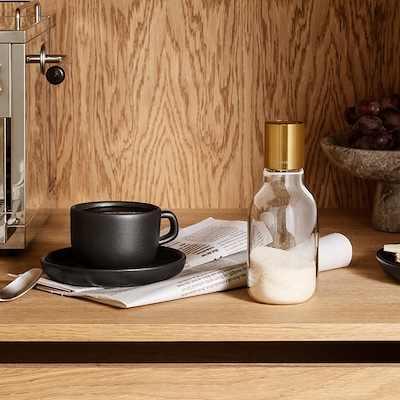 Eva Solo Tools sukkerdispenser messing 35 cl.