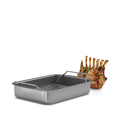 Eva Trio Professionel bradepande med keramisk belægning med rist 26x19 cm