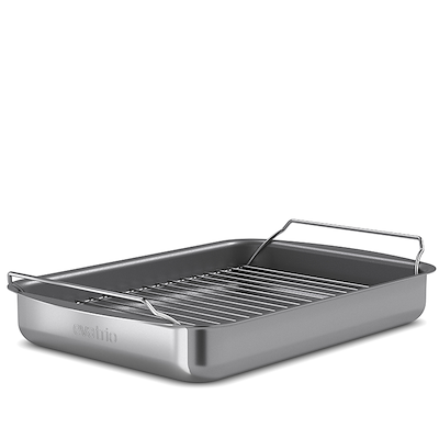 Eva Trio Professionel bradepande med keramisk belægning med rist 35x25 cm