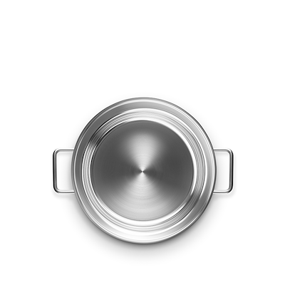 Eva Trio rustfrit stål sautergryde med 2 håndtag Ø28 cm