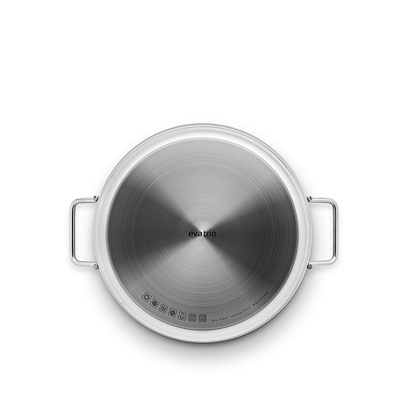 Eva Trio rustfrit stål sautergryde med 2 håndtag Ø28 cm