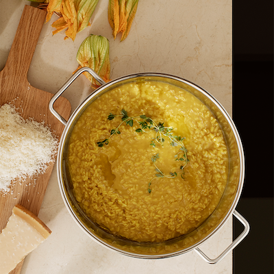 Eva Trio rustfrit stål sautergryde med 2 håndtag Ø28 cm