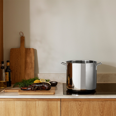 Eva Trio suppegryde i rustfrit stål 15 liter