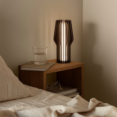 Eva Solo Radiant LED lampe sort 25 cm