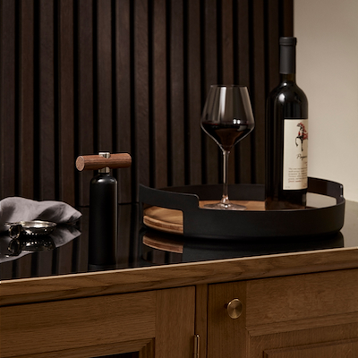 Liquid Lounge proptrækker sort 9 cm