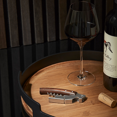 Liquid Lounge tjenerproptrækker valnød 13 cm