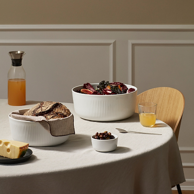 Eva Trio Legio Nova skål hvid 0,25 liter Ø10 cm