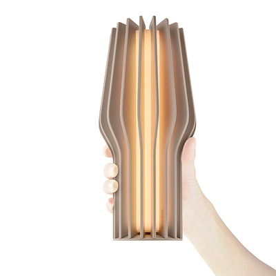 Eva Solo Radiant LED lampe pearl beige 25 cm