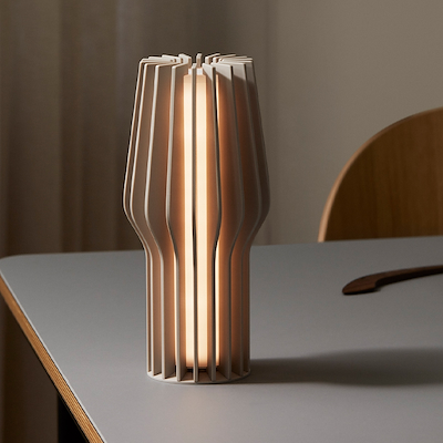 Eva Solo Radiant LED lampe pearl beige 25 cm