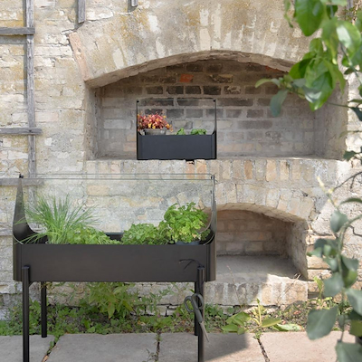 Eva Solo Simply Grow drivhus plantekasse sort 80x33x73 cm