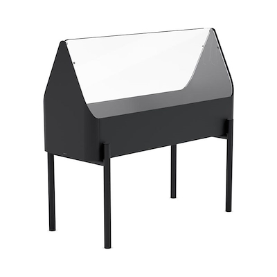 Eva Solo Simply Grow drivhus plantekasse sort 80x33x73 cm