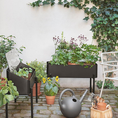 Eva Solo Simply Grow spirekasse sort 80x63x33 cm