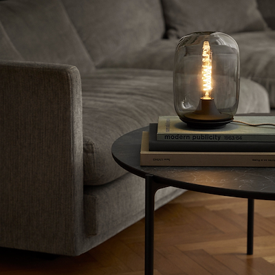 Eva Solo Acorn bordlampe stone 21,5 cm