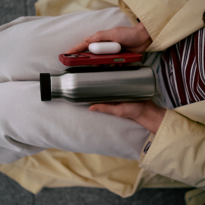 Eva Solo Urban termoflaske stål/sort 0,5 liter