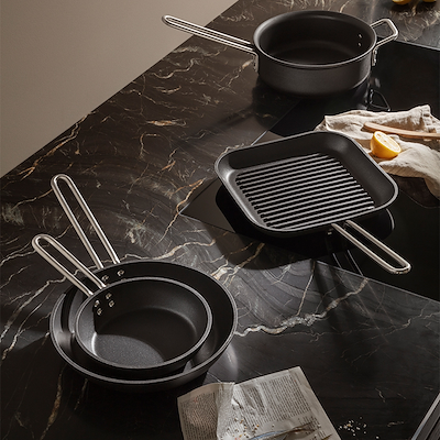 Eva Trio Professional stegepande keramisk Slip-Let® belægning Ø20 cm