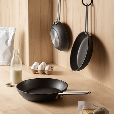 Eva Trio Professional stegepande keramisk Slip-Let® belægning Ø24 cm