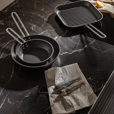 Eva Trio Professional stegepande keramisk Slip-Let® belægning Ø28 cm