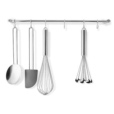 Eva Trio ophængsstang med 6 stk s-kroge 40 cm
