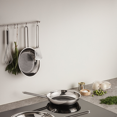 Eva Trio ophængsstang med 6 stk s-kroge 40 cm