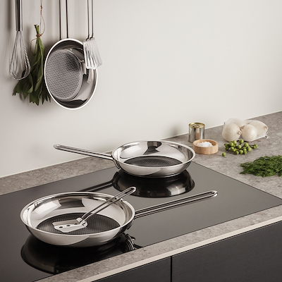 Eva Trio Mosaic stegepande keramisk belægning Ø24 cm