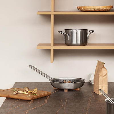 Eva Trio Multi Mosaic gryde stål 2,2 liter Ø16 cm