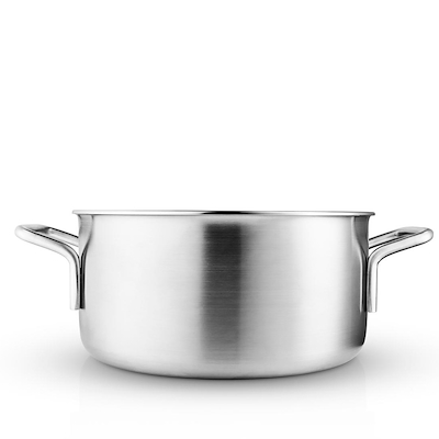 Eva Trio Multi Mosaic gryde stål 4,8 liter Ø24 cm keramisk belægning