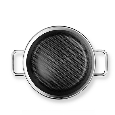 Eva Trio Multi Mosaic gryde stål 4,8 liter Ø24 cm keramisk belægning