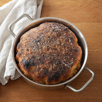 Multi Mosaic Eva Trio Mosaic sautépande stål 24 cm