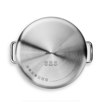 Eva Trio stål Multi Mosaic gryde 6,5 liter Ø24 cm