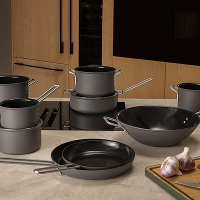 Eva Trio Grey Line kasserolle 1,1 liter 13 cm