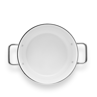 Eva Trio White Line gryde keramisk belægning 3,8 liter