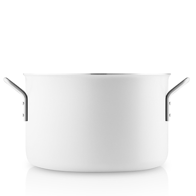 Eva Trio White Line gryde keramisk Slip-Let belægning 7 liter - recycled steel