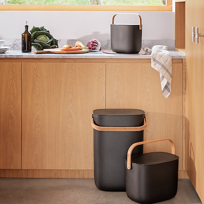 Eva Solo Reflect affaldsspand 16 liter sort