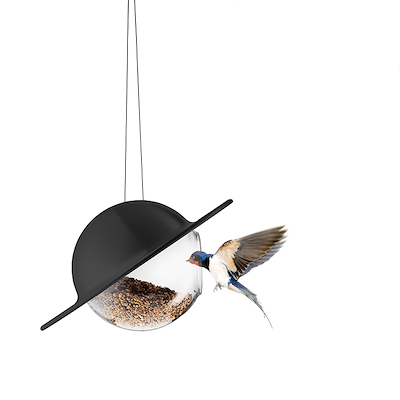 Eva Solo Saturn fuglefoderkugle sort