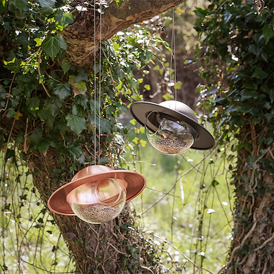 Eva Solo Saturn fuglefoderkugle sort