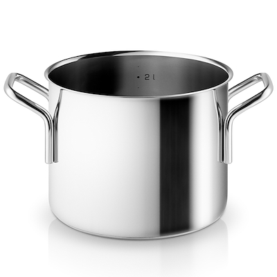 Eva Trio Recycled Rustfrit Stål grydesæt 4 dele uden belægning