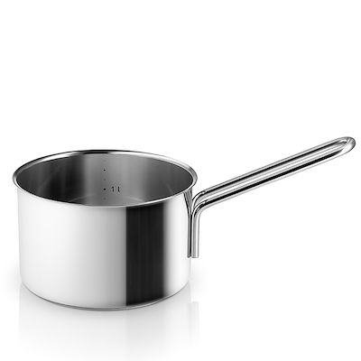 Eva Trio Recycled Rustfrit Stål grydesæt 4 dele uden belægning