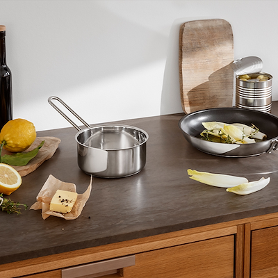 Eva Trio Recycled Stainless Steel sauterkasserolle 1,3 liter Ø16 cm