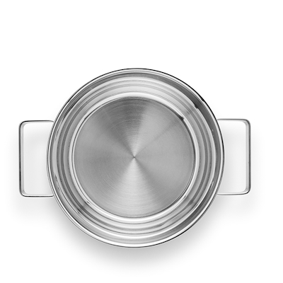 Eva Trio Recycled Stainless Steel gryde 2,2 liter