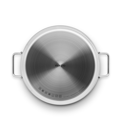 Eva Trio Recycled Stainless Steel sautergryde Ø28 cm