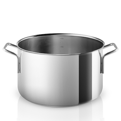 Eva Trio Recycled Stainless Steel gryde uden belægning 6,5 liter