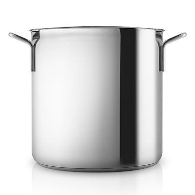 Eva Trio Recycled Stainless Steel gryde 10 liter Ø24 cm