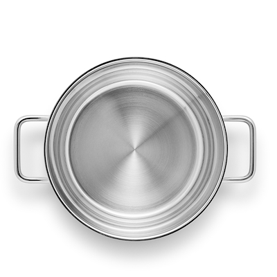 Eva Trio Recycled Stainless Steel gryde 10 liter Ø24 cm