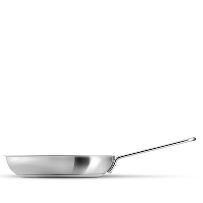 Eva Trio Recycled Stainless Steel stegepande med keramisk Slip-Let® belægning Ø24 cm