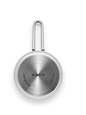 Eva Trio Recycled Stainless Steel kasserolle med keramisk Slip-Let® belægning 1,1 liter