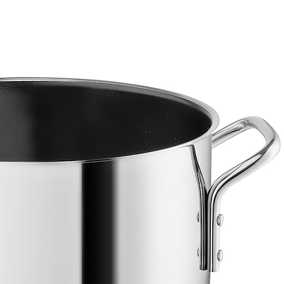 Eva Trio Recycled Stainless Steel gryde med keramisk Slip-Let® belægning 2,2 liter