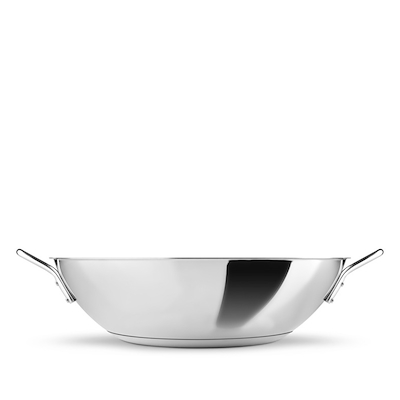 Eva Trio Recycled Rustfrit Stål wok med keramisk belægning Ø32 cm