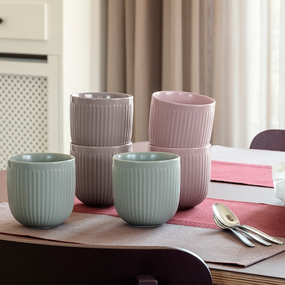 Eva Trio Legio Nova Kop 34 cl rosa 2 stk.